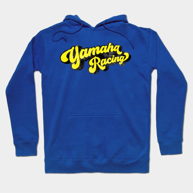 70's Yamaha Racing Hoodie by derekcreates